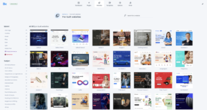 Pre-built websites in BeTheme